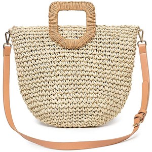 Straw Shoulder Bag, Kadell Straw Clutch Women Handmade Straw