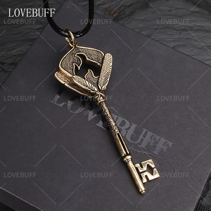 lovebuff未定周边夏彦钥匙项链陆景和左然小挂件吊坠生日礼物现货