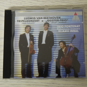 贝多芬 殷巴尔 Trio Fontenay Tripelkonzert Geistertrio 德 CD