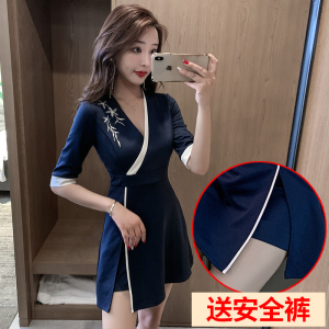 足浴技师工作服女高端养生馆美容院spa浴足工衣按摩足疗技师衣服