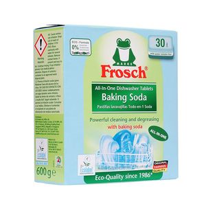 德国进口Frosch洗碗机专用洗碗块三合一强力去垢气味清新杀菌30块