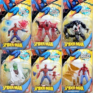 正版超凡蜘蛛侠2武器玩具 毒液蜥蜴屠杀怪兽可动人偶手办模型公仔