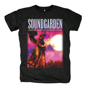 Soundgarden声音花园摇滚重金属男士圆领纯棉印花短袖