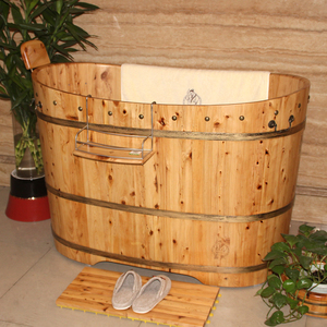 嘉熙木桶休闲5型 香柏木家用成人儿童实木浴缸沐浴桶泡澡桶洗浴盆