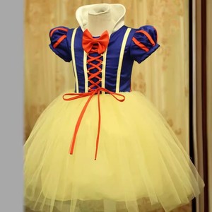 格林童话白雪公主裙灰姑娘演出服儿童角色扮演蓬蓬裙cosplay礼服