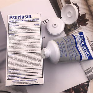 美国Psoriasin牛皮P友2%煤焦油Psoriasis癣软膏保湿霜MG217