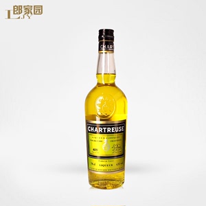 洋酒包邮Chartreuse Liqueur法国查特黄香甜酒/黄荨麻酒700ml