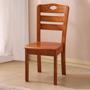 餐椅家用凳子靠背椅橡木椅现代简约中式书桌椅餐厅餐桌椅实木椅子