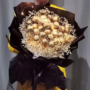 母亲节费列罗巧克力花束礼盒创意生日礼物女友洛阳同城鲜花速递