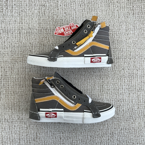 VANS SK8 HI 范斯灰黄色解构高帮运动休闲板鞋帆布鞋VN0A3WM1UZ1