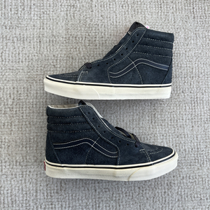 VANS SK8 HI 范斯牛仔蓝男女高帮运动休闲板鞋帆布鞋VN0A38GEULQ