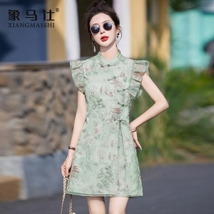 新中式女装国风2024新款夏季高档品牌国际时尚小个子短裤两件套装