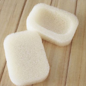 【8个装】吸水海绵皂盒 沥水便携式香皂托 韩国多功能擦玻璃海绵