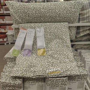 IKEA宜家代购索尔曼提尔被套和枕套65棉35聚酯纤维床上用品无床单