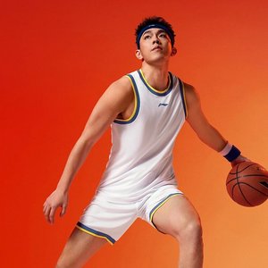 李宁篮球服男子2024新款CBA篮球速干吸汗凉爽团购比赛套装AATU017