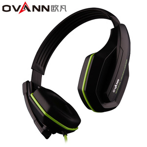 ovann/欧凡 X1   3.5双插 电脑头戴式带麦克风 游戏网课语音耳机