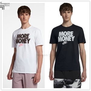 Nike/耐克 MORE MONEY 男子运动休闲短袖T恤上衣 AH6125-010-100