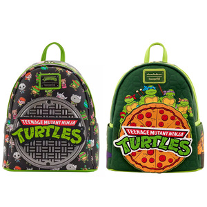 loungefly Teenage Mutant Ninja Turtles忍者神龟周边双肩包背包