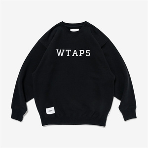 国仓 WTAPS ACADEMY/SWEATER/COTTON.COLLEGE 圆领运动卫衣 24SS