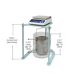 常州万泰WT50001S电子静水天平5000g0.1g  500g/0.01g浸水天平