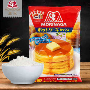 宝宝森永松饼粉日本进口华夫饼粉烘焙原料煎饼早餐蛋糕预拌面包粉