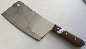 Kiwi 菜刀 泰国进口家用不锈钢砍切两用刀850#