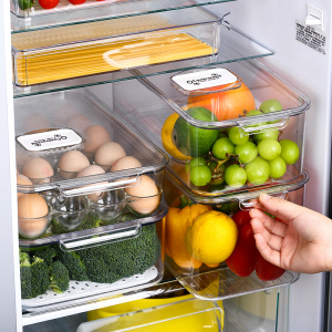 冰箱收纳盒保鲜盒食品级专用厨房水果蔬菜整理神器鸡蛋密封沥水