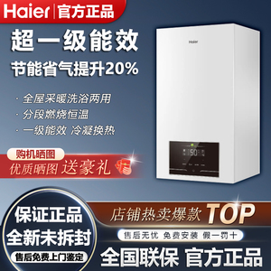 Haier/海尔 LL1PBD26-JN7(T)U1燃气壁挂炉天然气家用采暖锅炉JN7