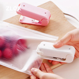 日式手压式零食封口机LEC迷你加热熔家用便携手动小食品袋封口机