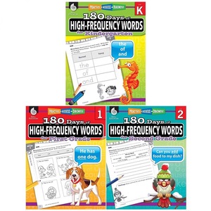 180天系列高频词电子资源 180 Days of High Frequency Words 3册