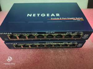 美国网件/NETGEAR GS108v3 8口全千兆铁壳网络交换机 测试好