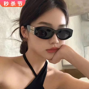 M-缪家猫眼墨镜女2024新款爆款高级感时尚个性眼镜复古偏光太阳镜
