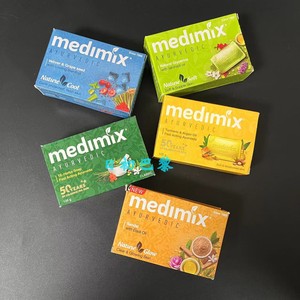 台湾采购 印度Medimix 阿育吠陀草本植物精华香皂保湿滋养亮白
