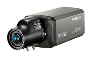 三星SCB-2000P SDC-435P低照度摄像头 调焦模拟枪式摄像机AC24V