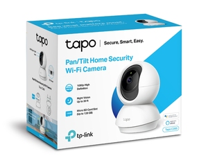 TP-LINK Tapo C200 Wi-Fi网络摄像机1080p高清夜视旋转安全监控头