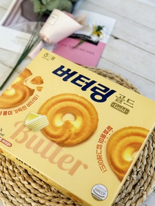 包邮 韩国进口零食海太黄油味饼干儿童零食曲奇饼干休闲小零嘴