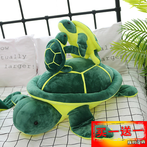仿真大海龟公仔超大号乌龟睡觉床上抱枕绿色玩偶毛绒玩具女生礼物