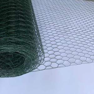 六角铁丝网拧花网工艺品造型网黑色包塑绿色鸡笼网防护隔离安全网
