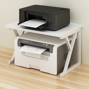 打印机置物架针式落地桌面多层电脑办公室桌子上放的收纳架子支架