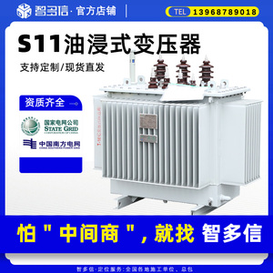 S11油浸式电力变压器高压三相S13-250/315/400/630kva变压器10KV