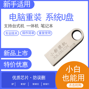 带pe启动盘电脑一键维修系统u盘win10/win11/win7/xp专业办公版