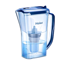 海尔净水壶简约家用厨房自来水单过滤器饮用水净水器台式便携水杯