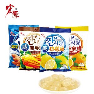 宏源咸柠檬糖/佛手/陈皮/酸角糖150g硬糖招待糖果休闲零食酸味