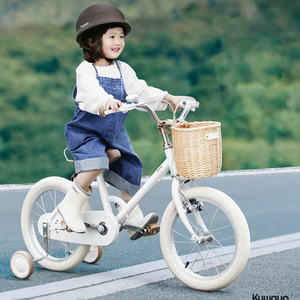 kuwayo儿童自行车女孩3一6一8一12岁中大童铝镁合金单车脚踏车