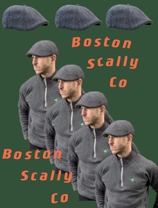 Boston Scally Co羊毛鸭舌帽 复古咔叽 大头围 浴血黑帮 绅士雅痞