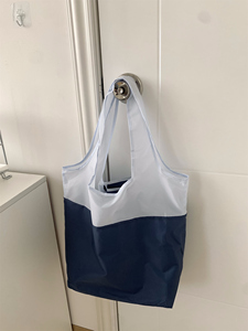 FACAI日杂 防水再生涤纶大容量购物袋可折叠便携环保袋超市手提袋