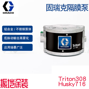 固瑞克triton308气动隔膜泵233500/233501/D53211/D54311/716油泵