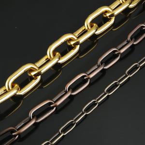 不锈钢吊灯链子复古装饰护栏铜链条古铜色铁链粗金属锁链灯具吊链