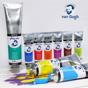 荷兰原装进口泰伦斯Van Gogh凡高油画颜料200ML梵高艺术创作写生专业绘画油彩40ML单支艺术家级画家专用套装