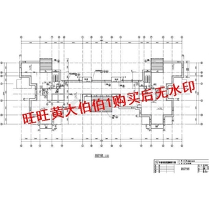 现代风格高层建筑施工图（花棚详图）建筑cad图纸